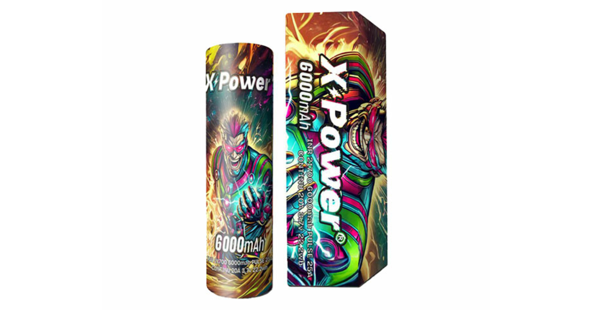 Accu 21700 6000mAh - XPower - Accus et Chargeurs d'accus - Clopa Cabana Accu 21700 6000mAh - XPower - Accus et Chargeurs d'accus - Clopa Cabana
