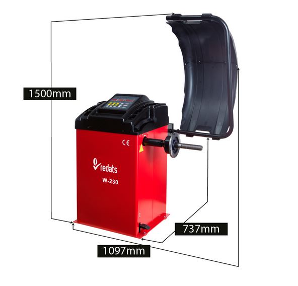 dimensions-equilibreuse-de-roue-pro