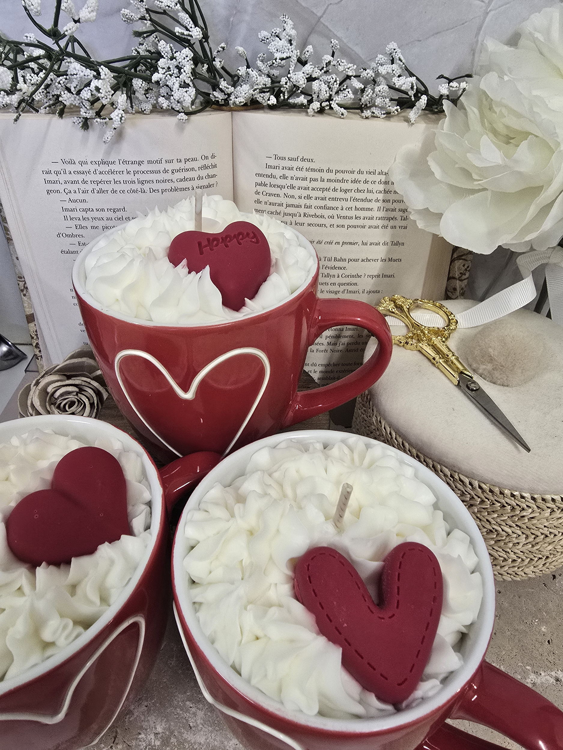 bougie coeur rouge2