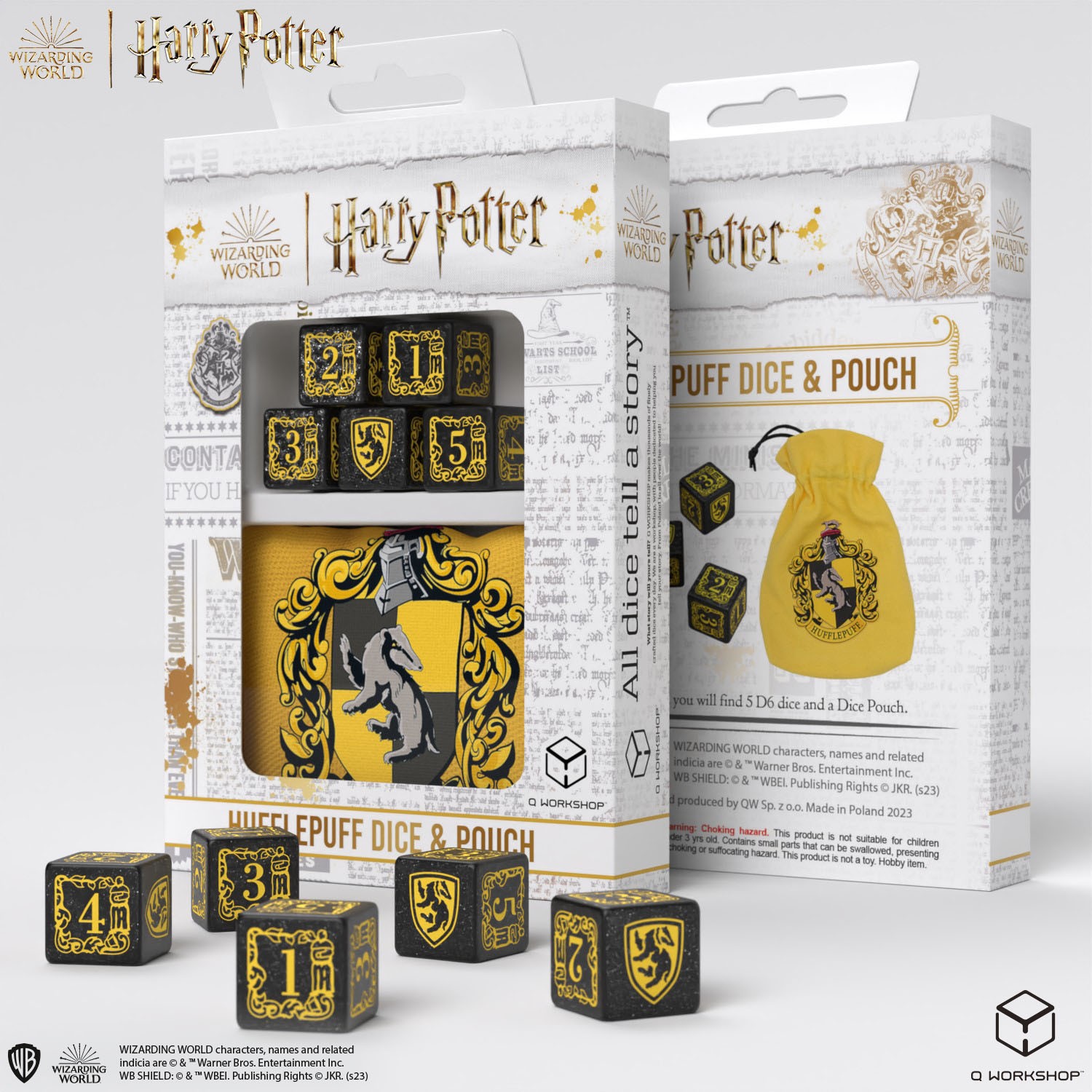 HARRY POTTER Porte-clés Métal Poufsouffle Noble Collection