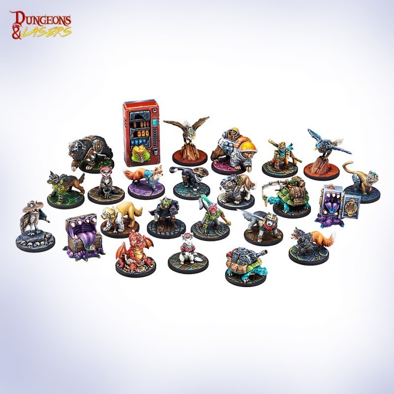 dungeons-lasers-figurines-animal-compagnions-set