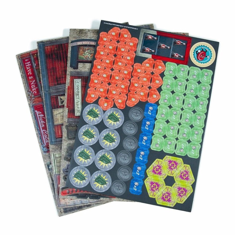 Fallout Faction - Tokens and Terrain Pack 1 - FALLOUT - LE TEMPLE DU HOBBY