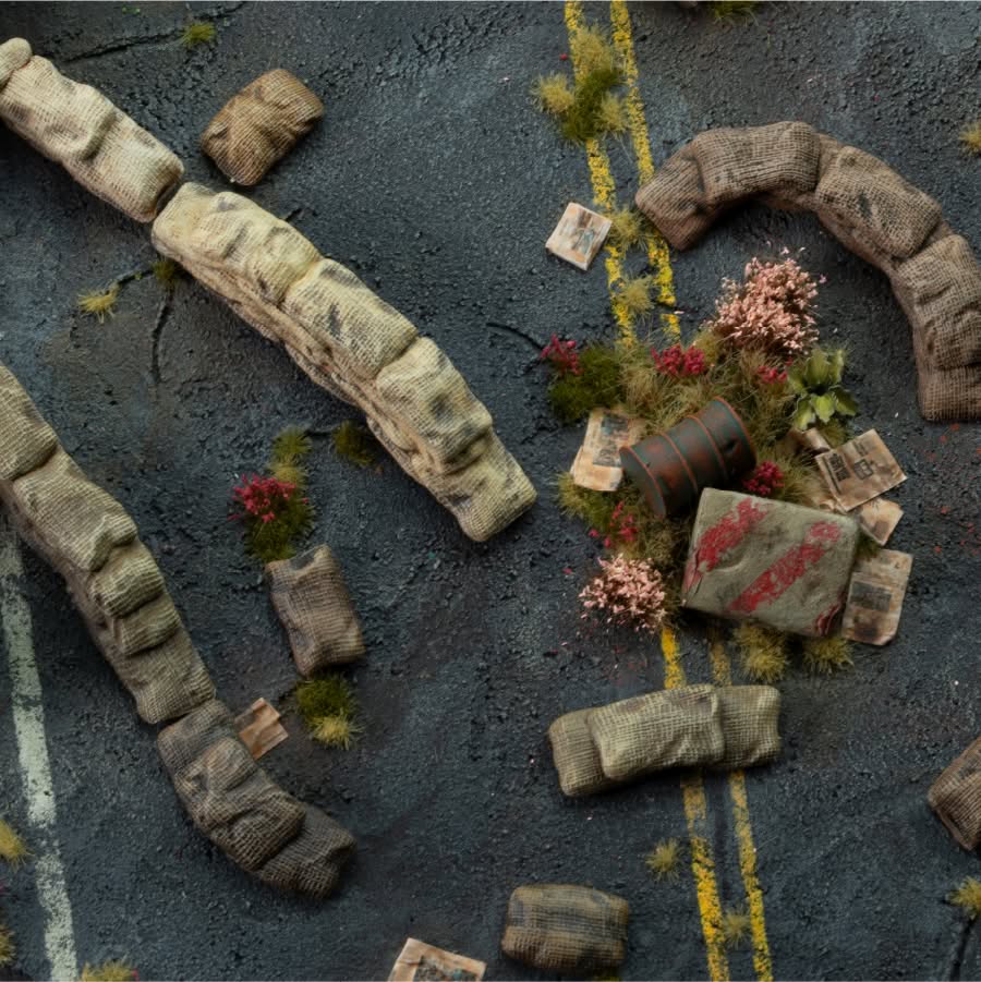 2_Sandbag Barricades_Diorama_900x900
