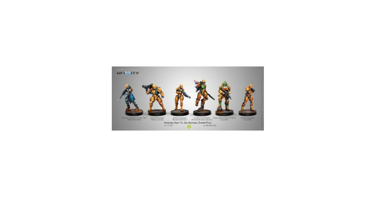 Infinity - Invincible Army (Yu Jing Sectorial Starter Pack) - INFINITY ...