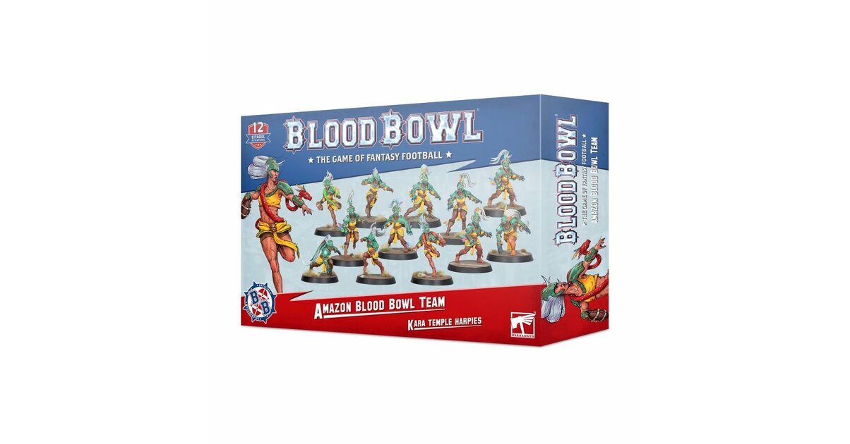 Blood Bowl Amazon Team: Kara Temple Harpies - Miniatura Singola Games Workshop
