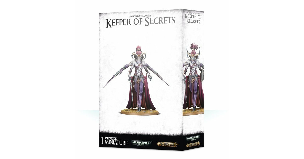 Figurine Gardien Des Secrets Slaanesh - Warhammer 40k - Occasion