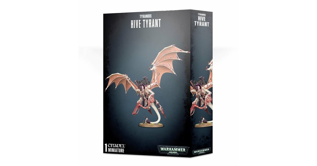 Figurine Warhammer 40K – Tyran Des Ruches (Hive Tyrant) – Plastique – P-00D2M