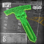 regle-de-mesure-deep-strike-8-pouces-fluor-vert
