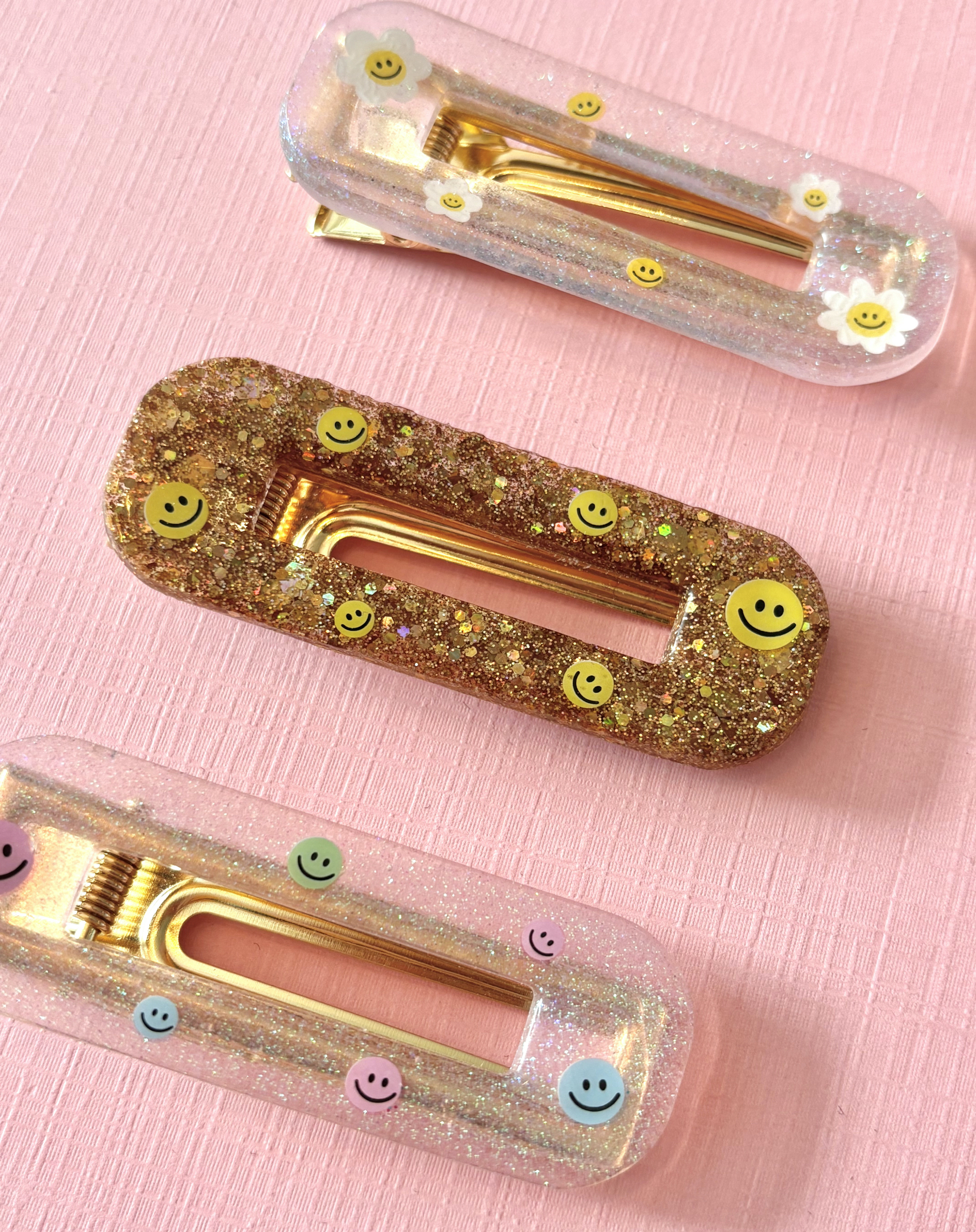 barrette trio smiley redimen