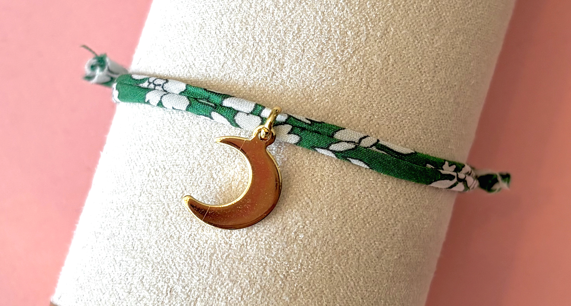 Bracelet vert Golden Dusk