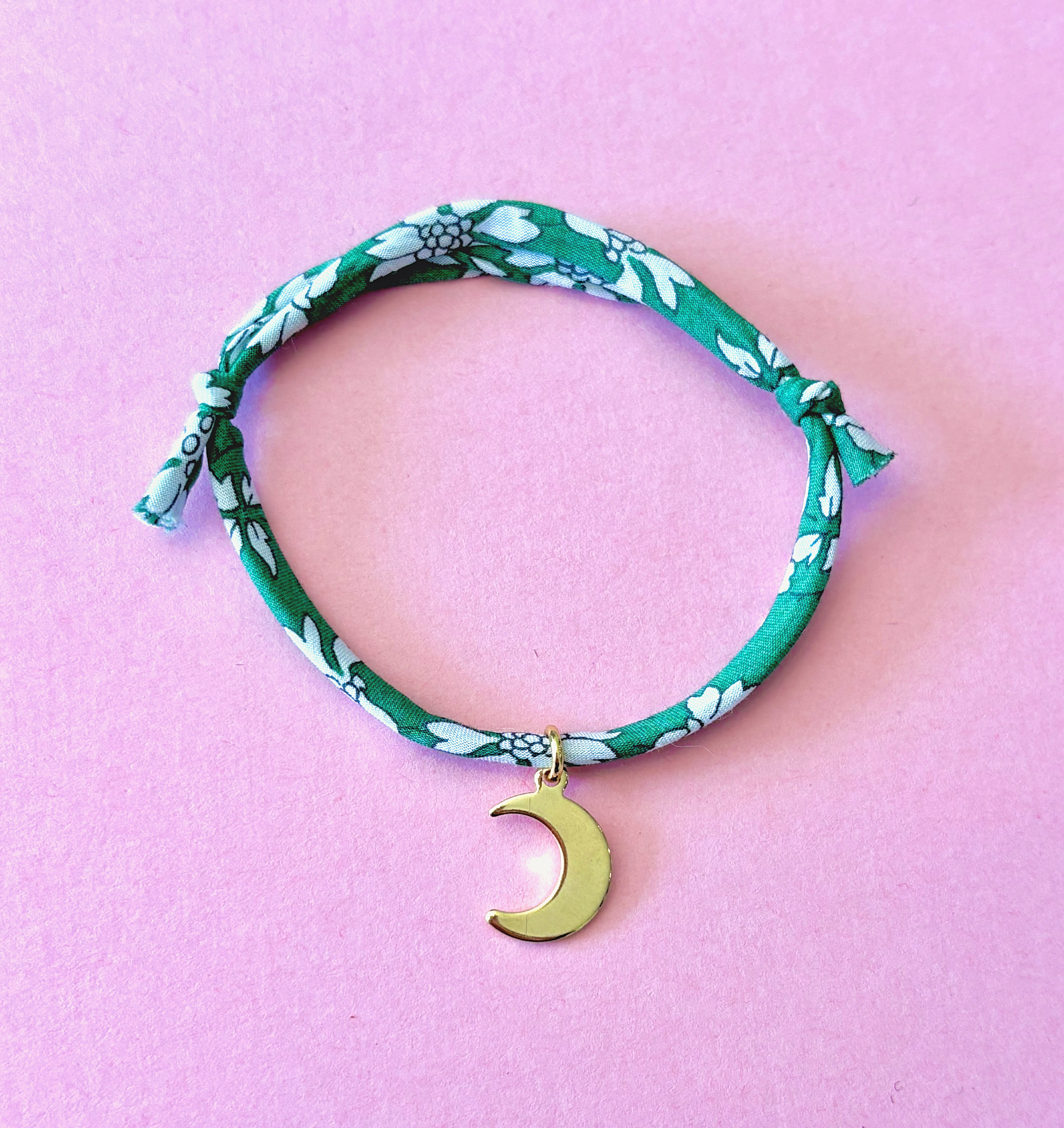 Bracelet vert Golden Dusk 1 redis