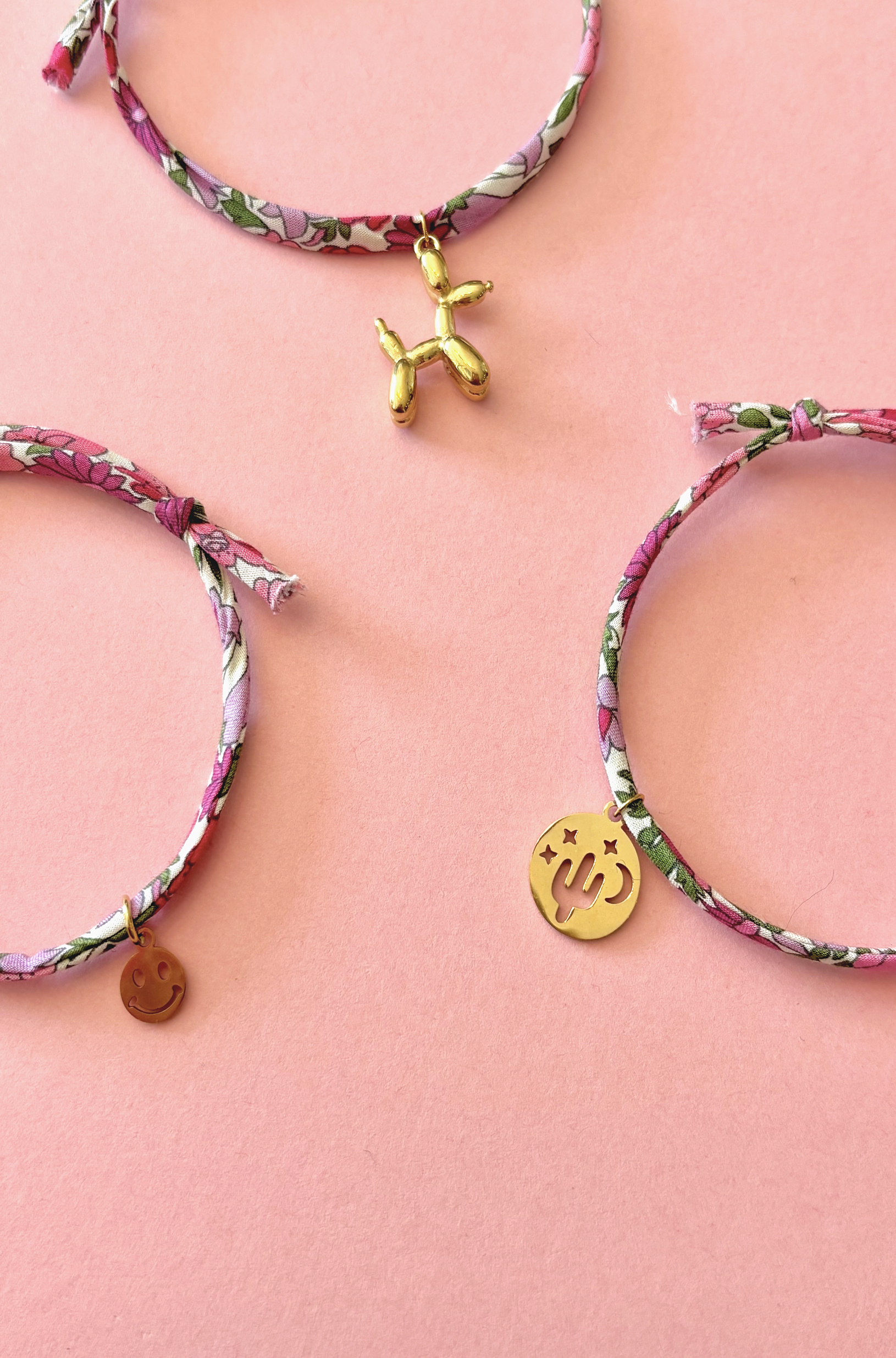 Bracelet trio rose redim