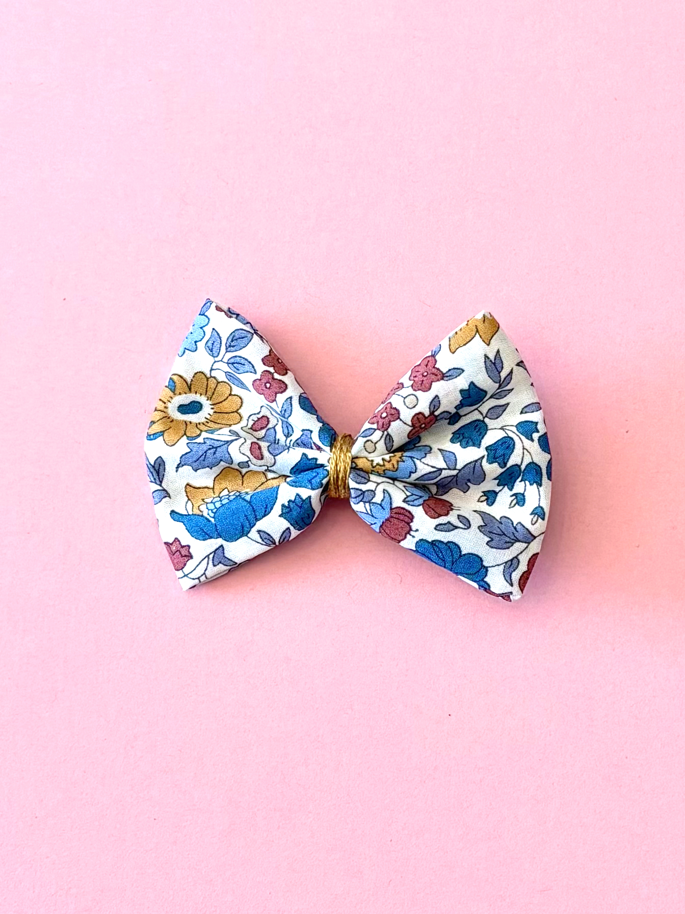 Barrette noeud Wild Flowers