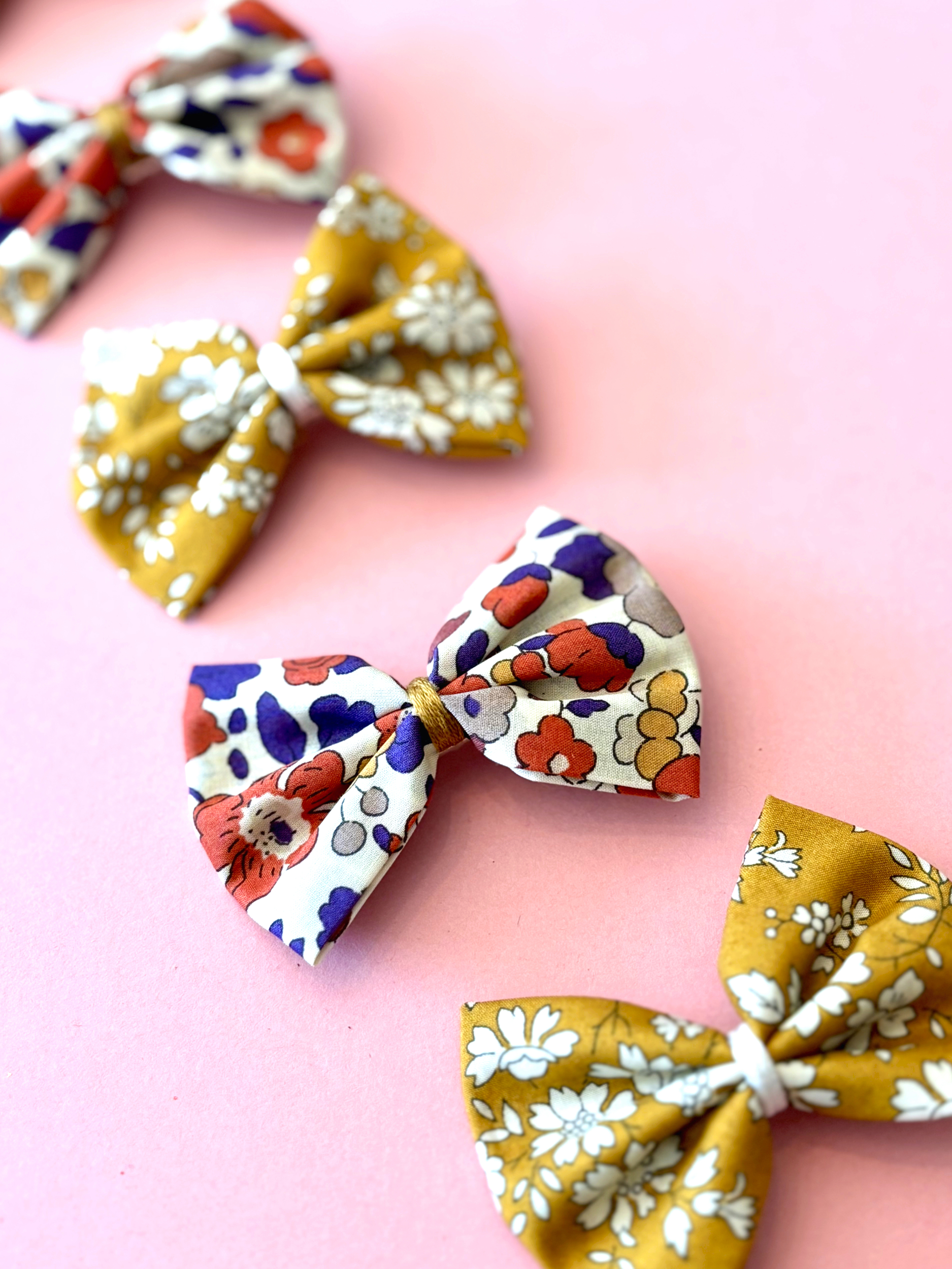 Barrette noeud multi autumn