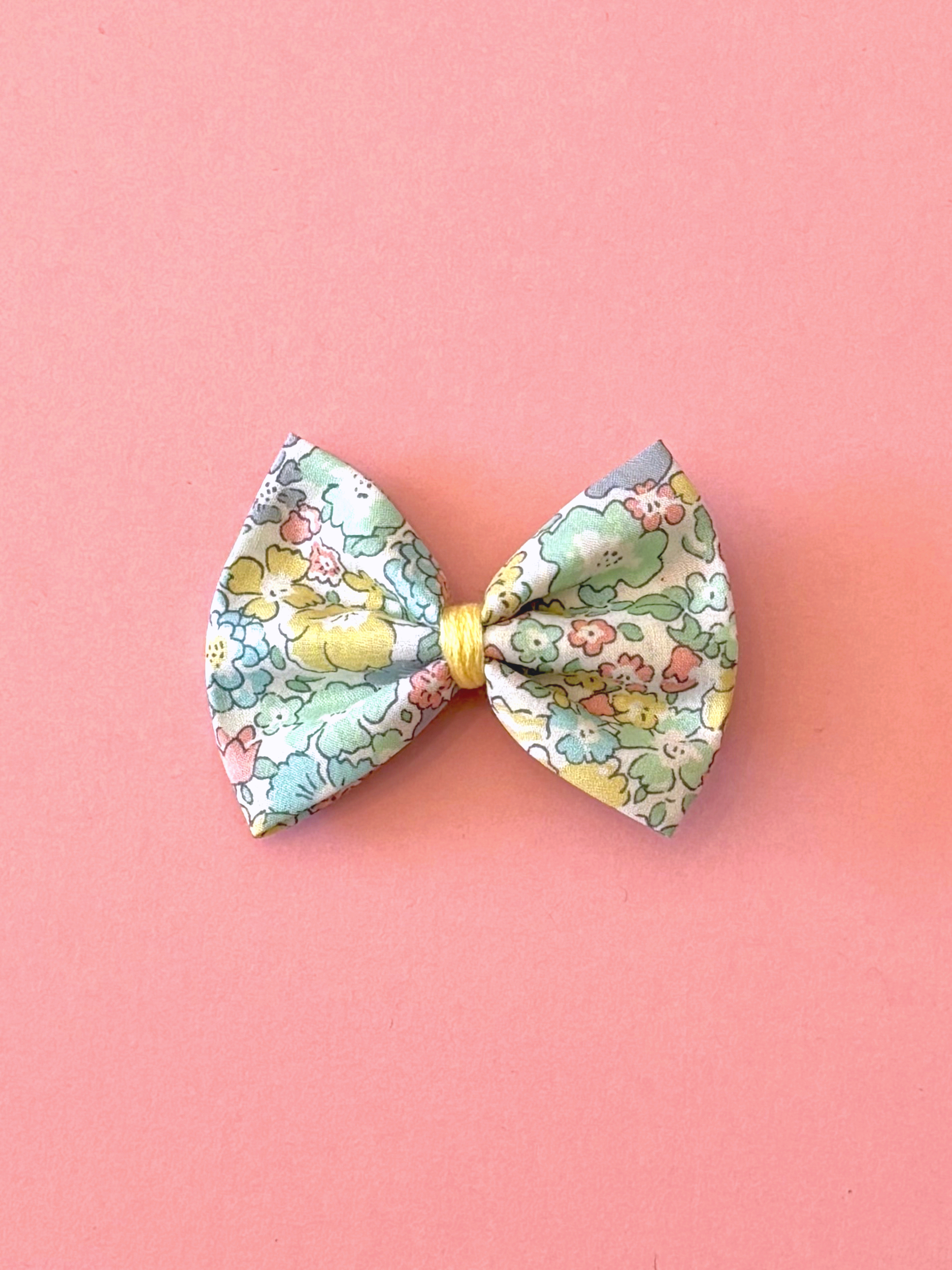 Barrette noeud Spring Flowers