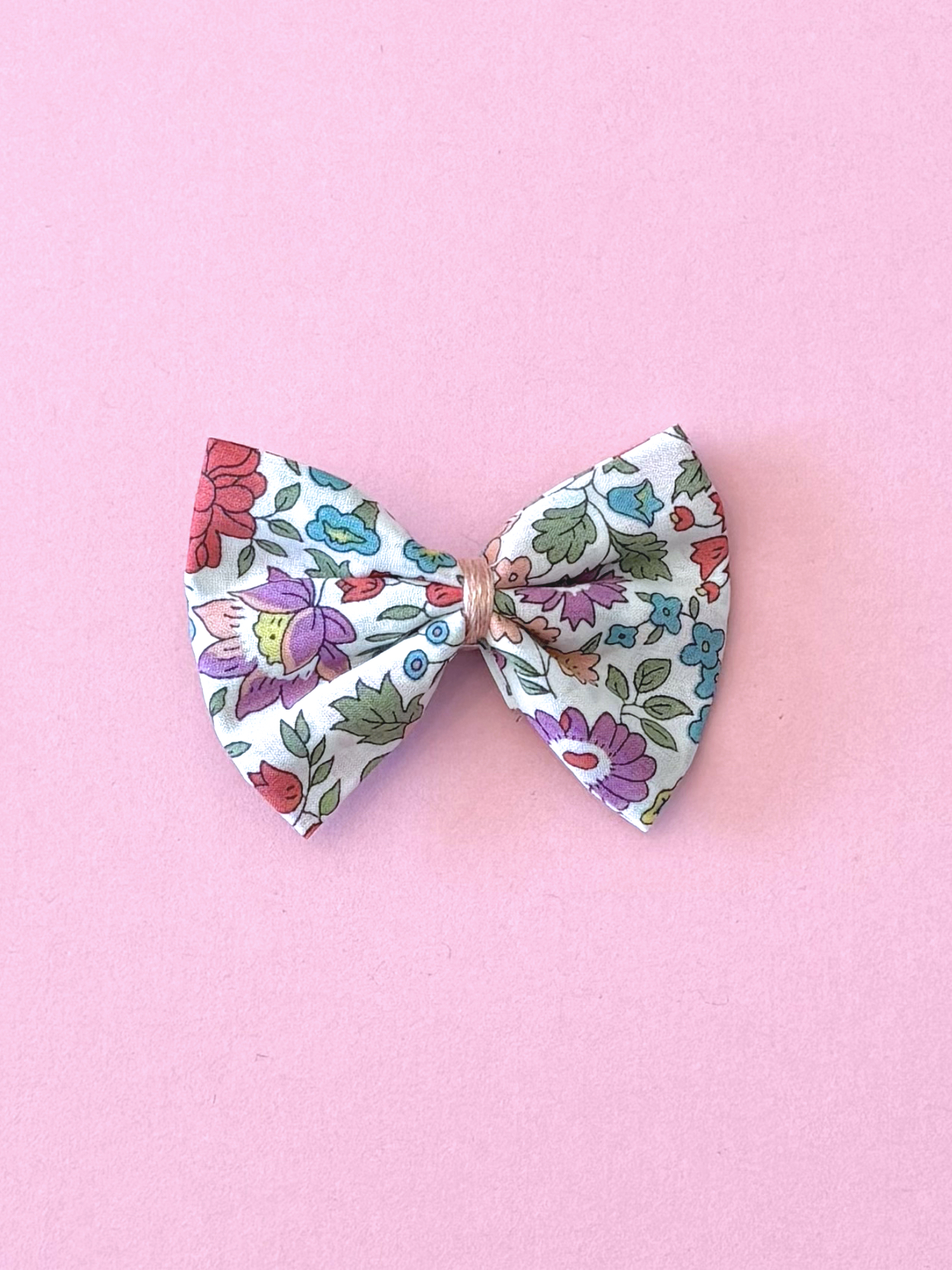 Barrette noeud Purple Rain