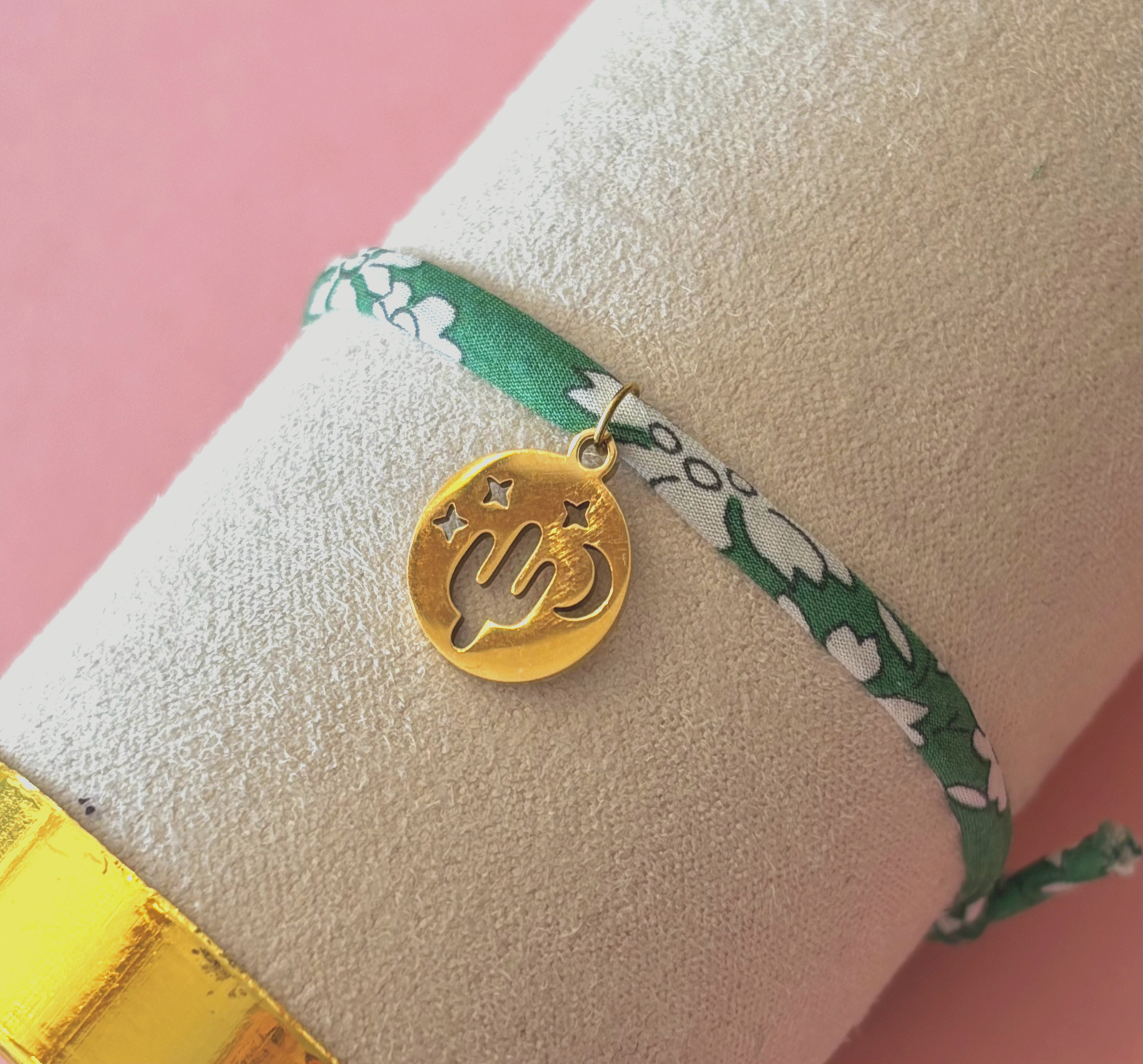 Bracelet en liberty Cactus Moon