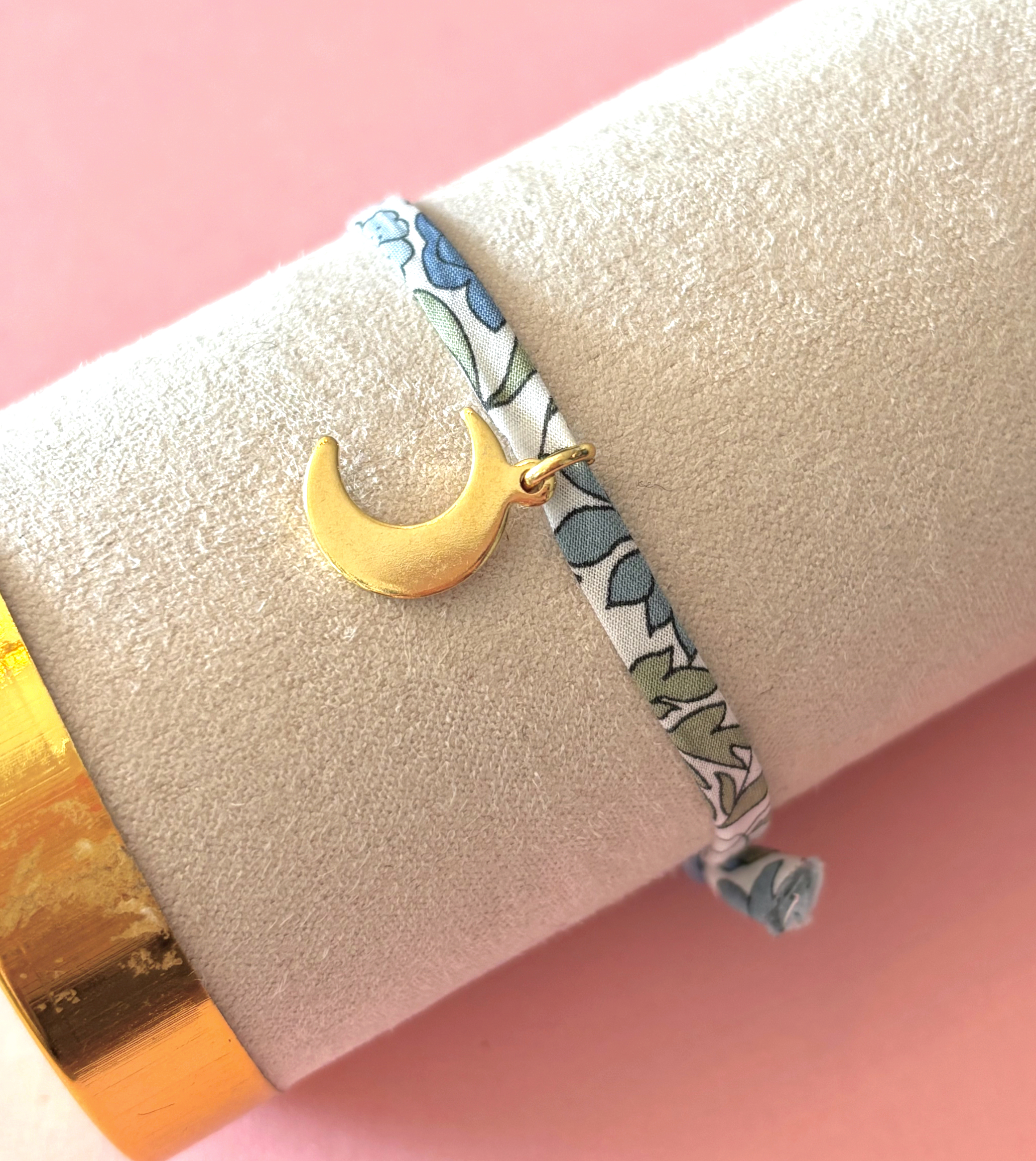 Bracelet en liberty Blue Moonlight