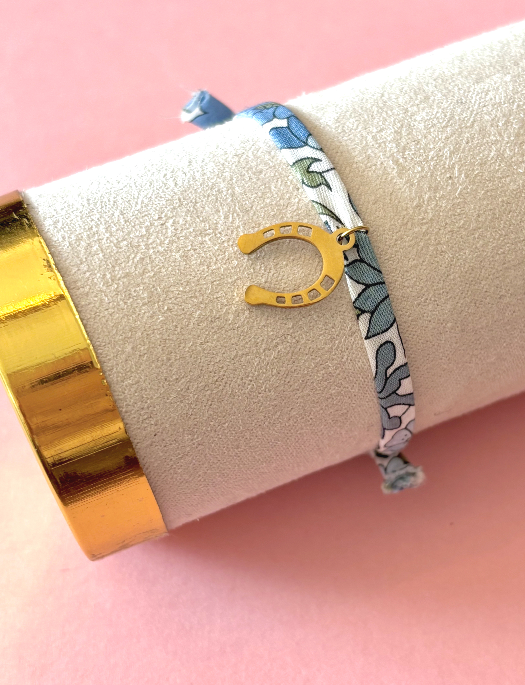 Bracelet en Liberty Lucky Blue