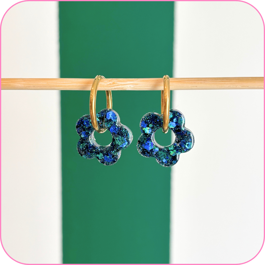 pampille fleur bleue zoom