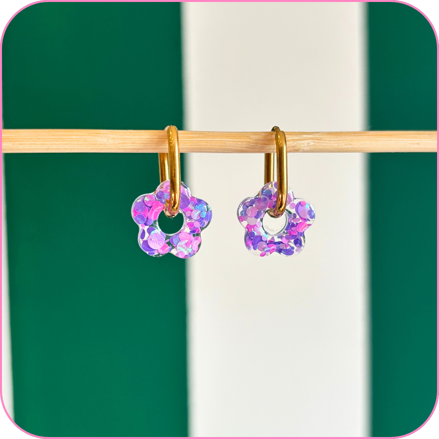 mini fleurs bubblelight zoom