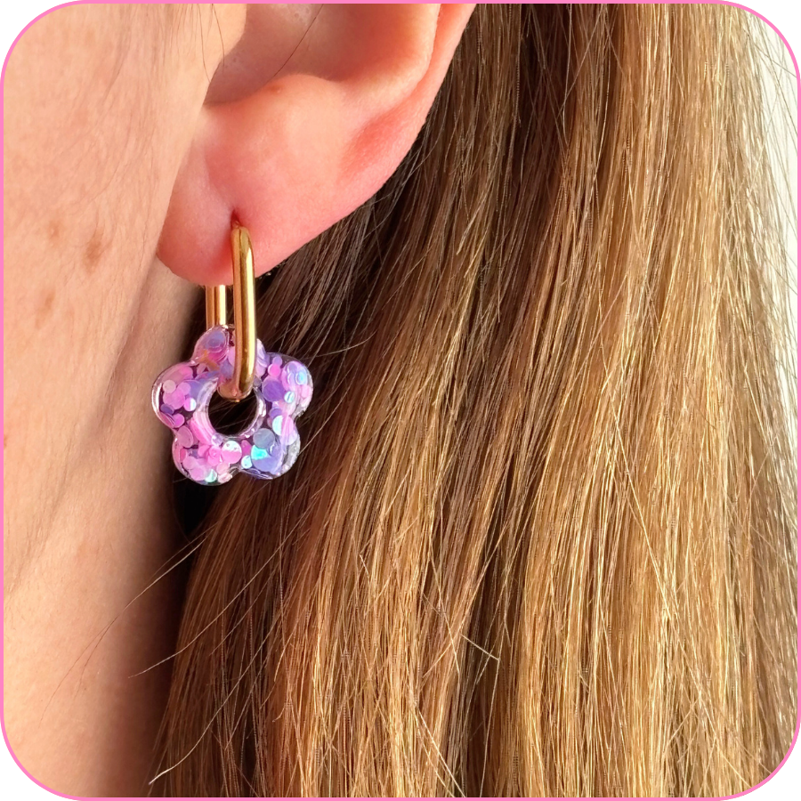 mini fleurs bubblelight