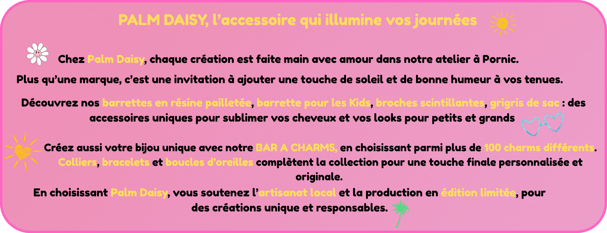 palm daisy l accessoire qui illumine vos journees
