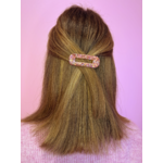 barrette rose taille