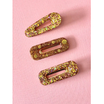 Barette trio bling bling
