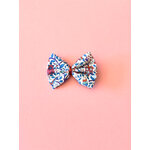 Barrette noeud Rêve indigo