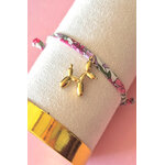 Bracelet en liberty sweet balloon red