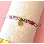 Bracelet en Liberty You make me smile