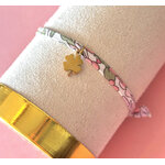 Bracelet en Liberty Lucky Pink