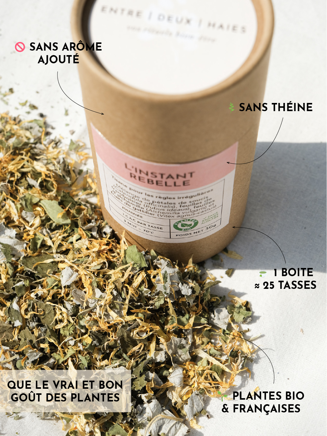 Tisane Instant Rebelle - cycle feminin - regles irregulieres-03