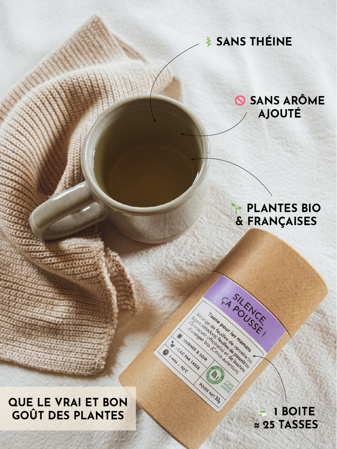 Tisane Silence ca pousse-sommeil - nausée - grossesse - allaitement- 03