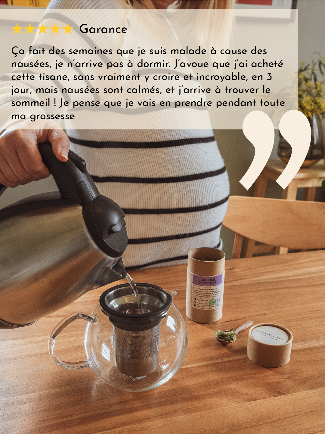 Tisane Silence ca pousse-sommeil - nausée - grossesse - allaitement- 04