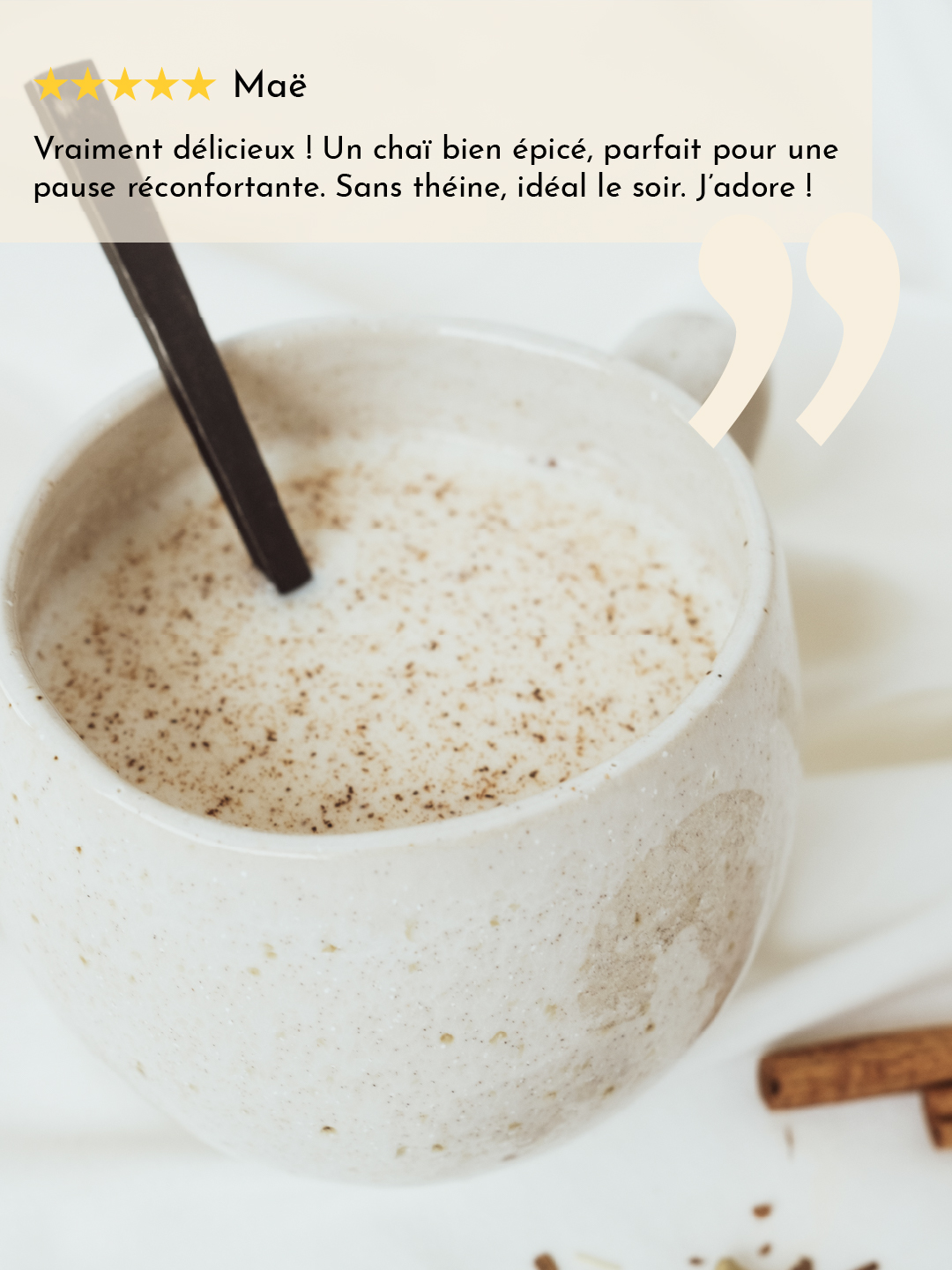 Tisane Golden Chai - chai latte -04