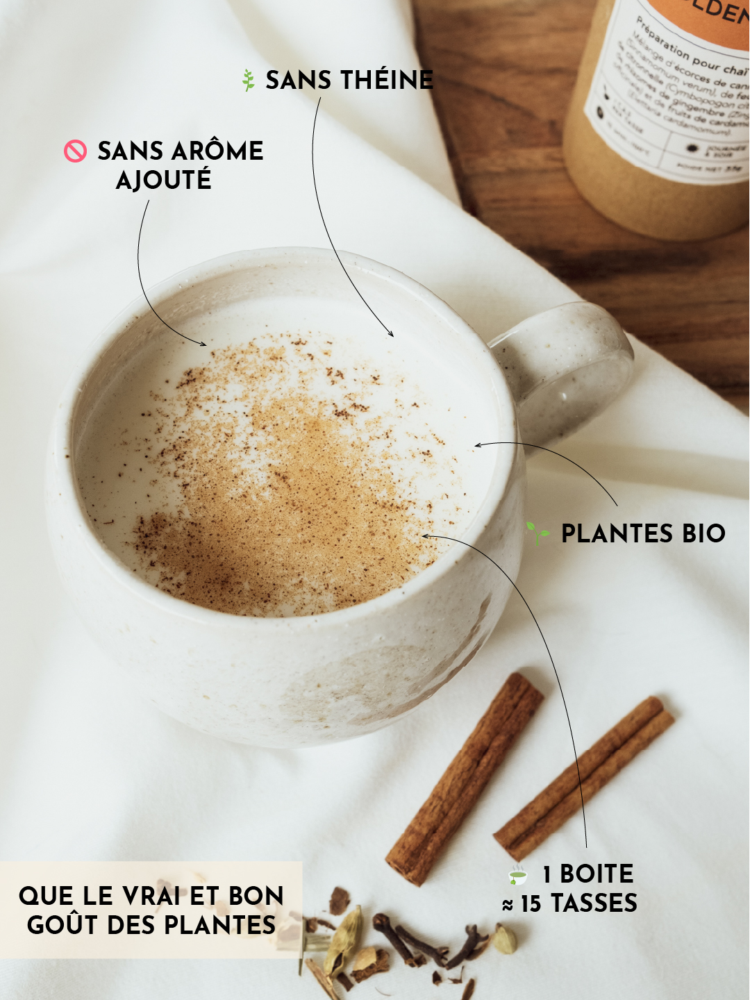 Tisane Golden Chai - chai latte -03
