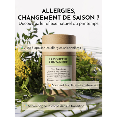Tisane - La douceur printanniere-allergie - pollen - defenses immunitaire -01