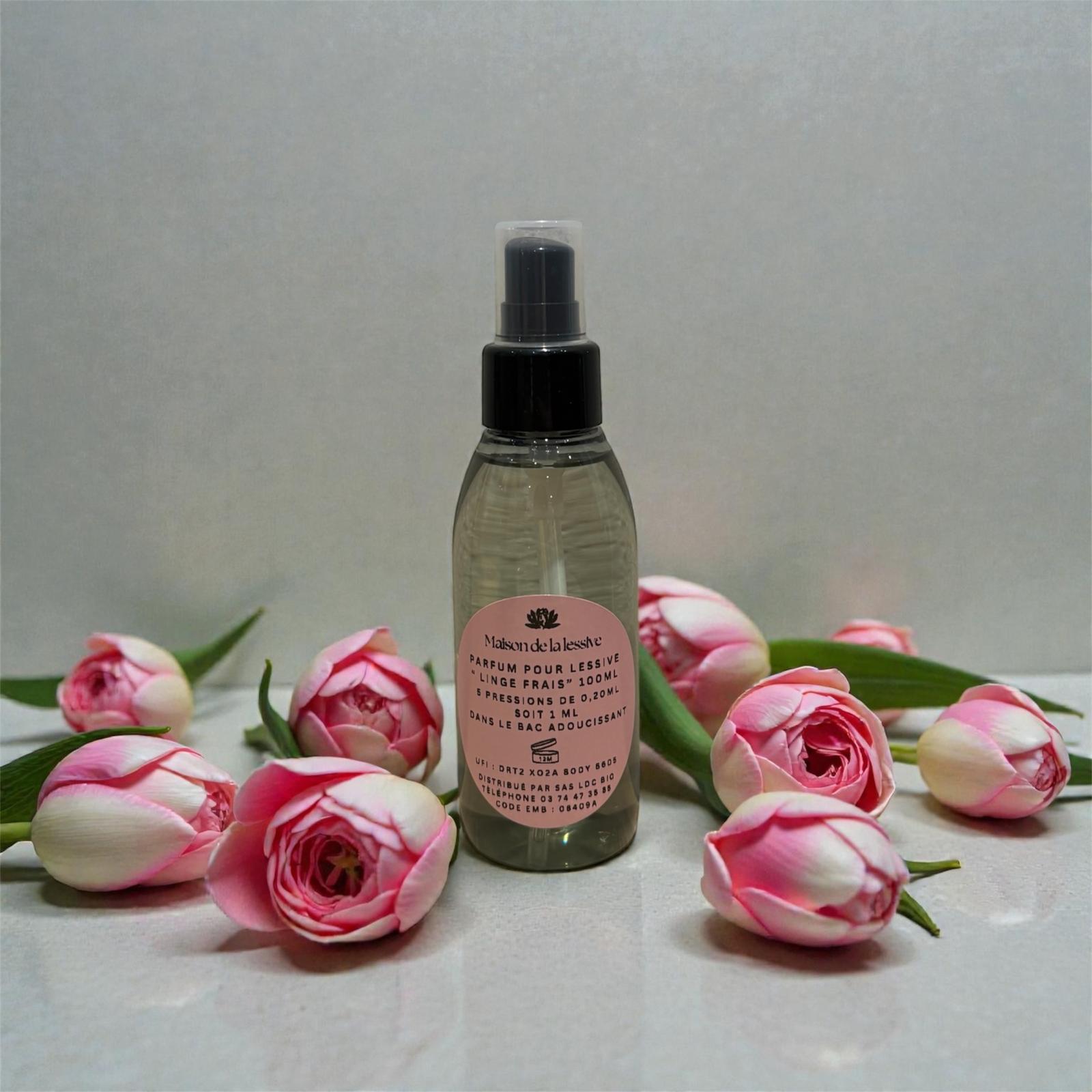 Parfum de lessive Linge Frais, une lessive naturelle et délicatement parfumée