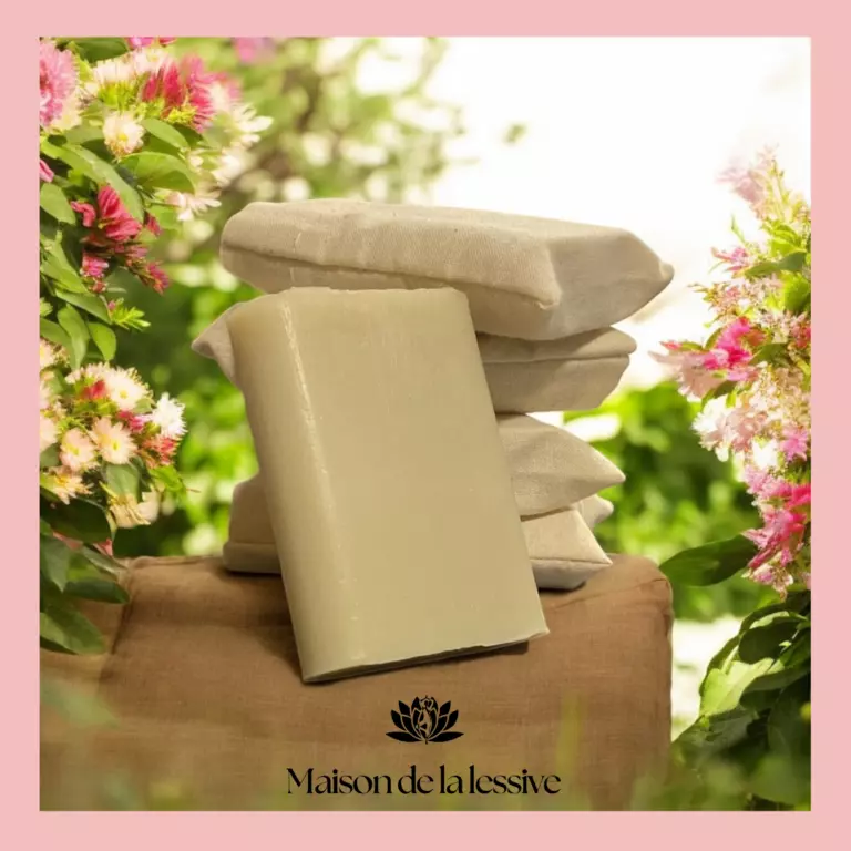 Savon détachant naturel au fiel de boeuf Mariette 100g — graisse cols manchettes transpiration laine soie