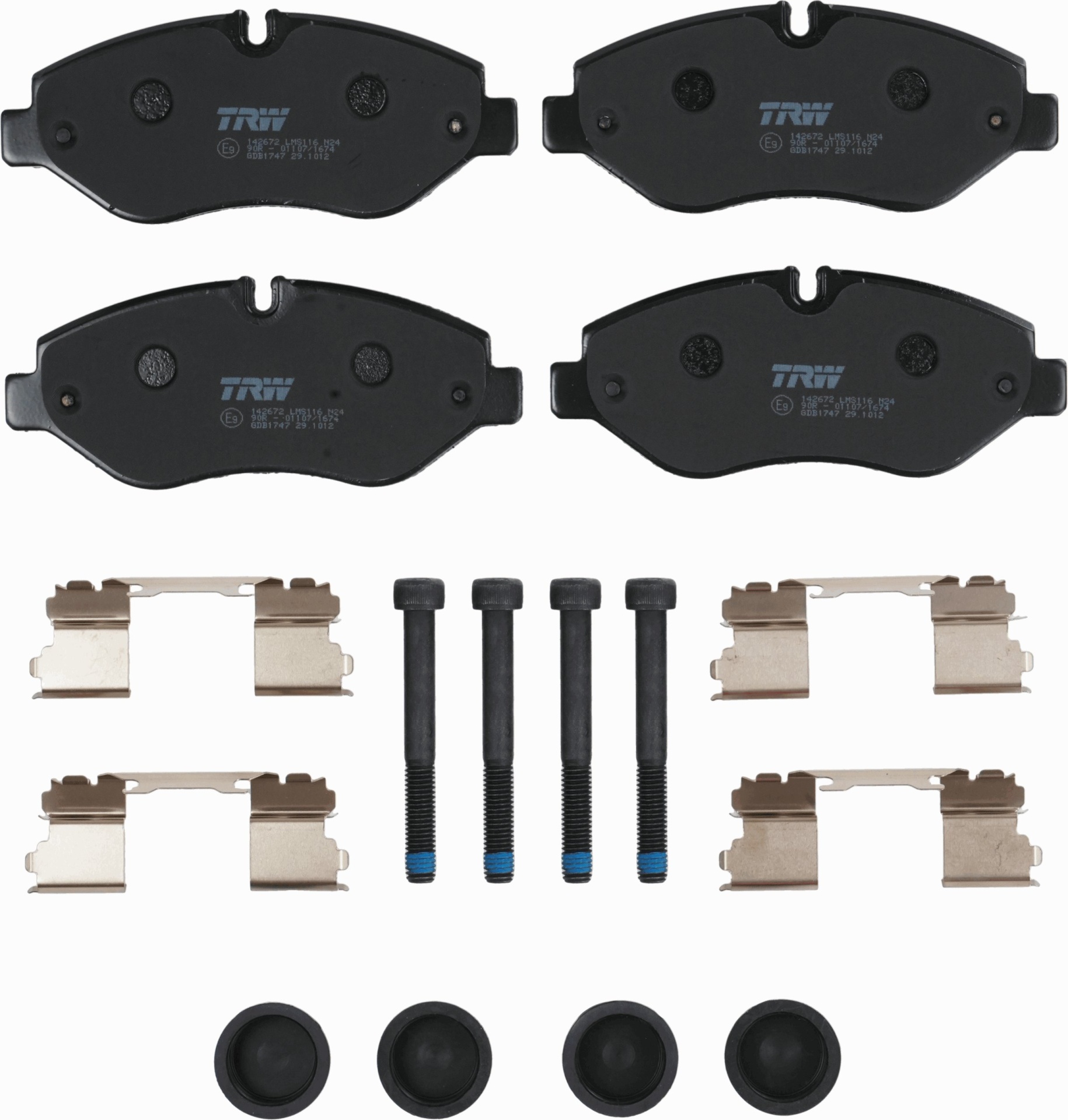 PLAQUETTES DE FREIN IVECO DAILY (3)
