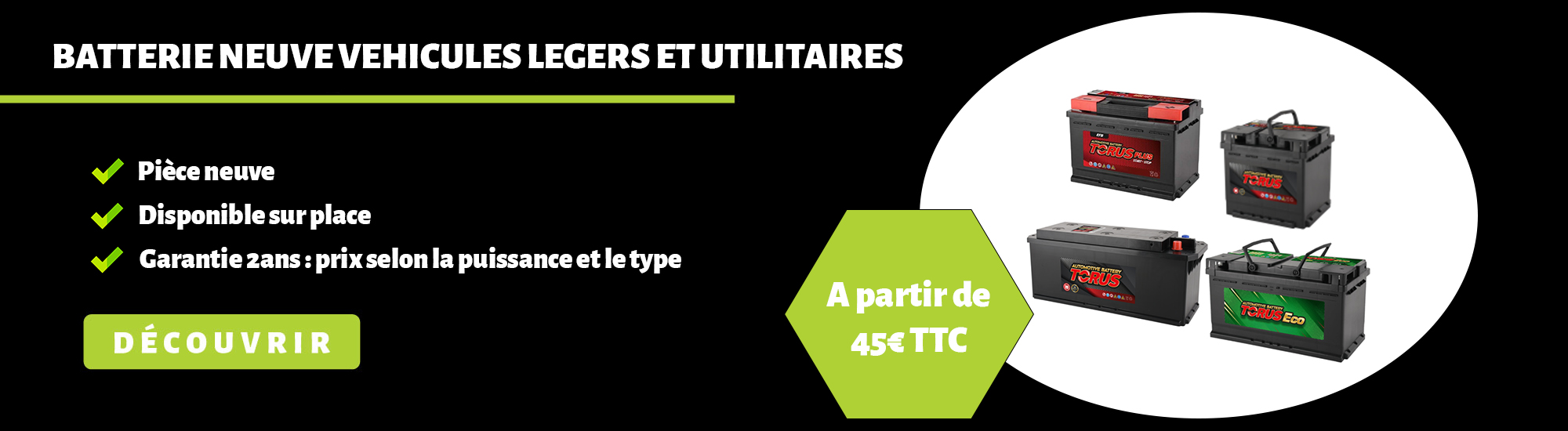 promo batterie