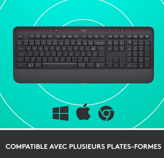 Clavier logitech K650_006