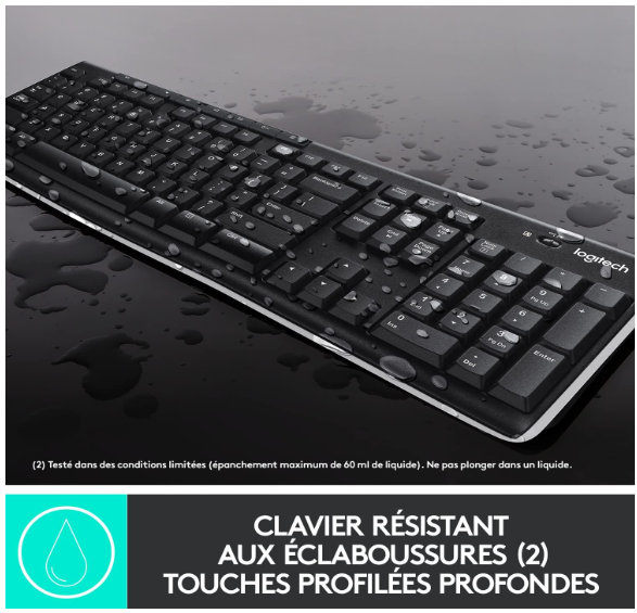 Clavier logitech MK270_004