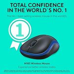 Logitech M185 bleu001