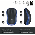 Logitech M185 bleu003