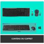 Clavier logitech MK270_009