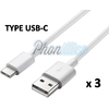 X3 BLANC P9 USB C