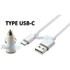 Cable Blanc + Chargeur Auto Blanc